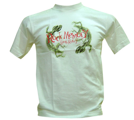 T-Shirt: Lizard White