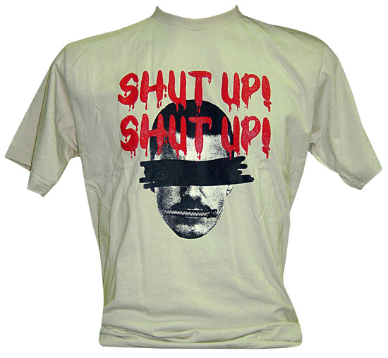 T-Shirt: Shut up Khaki
